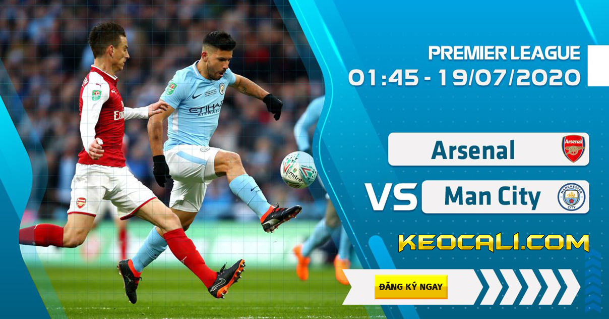 Soi kèo Arsenal vs Man City, 1h45 ngày 19/7/2020 – FA Cup