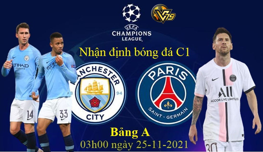 Soi kèo Man City vs PSG, 3h ngày 25/11 – Champions League