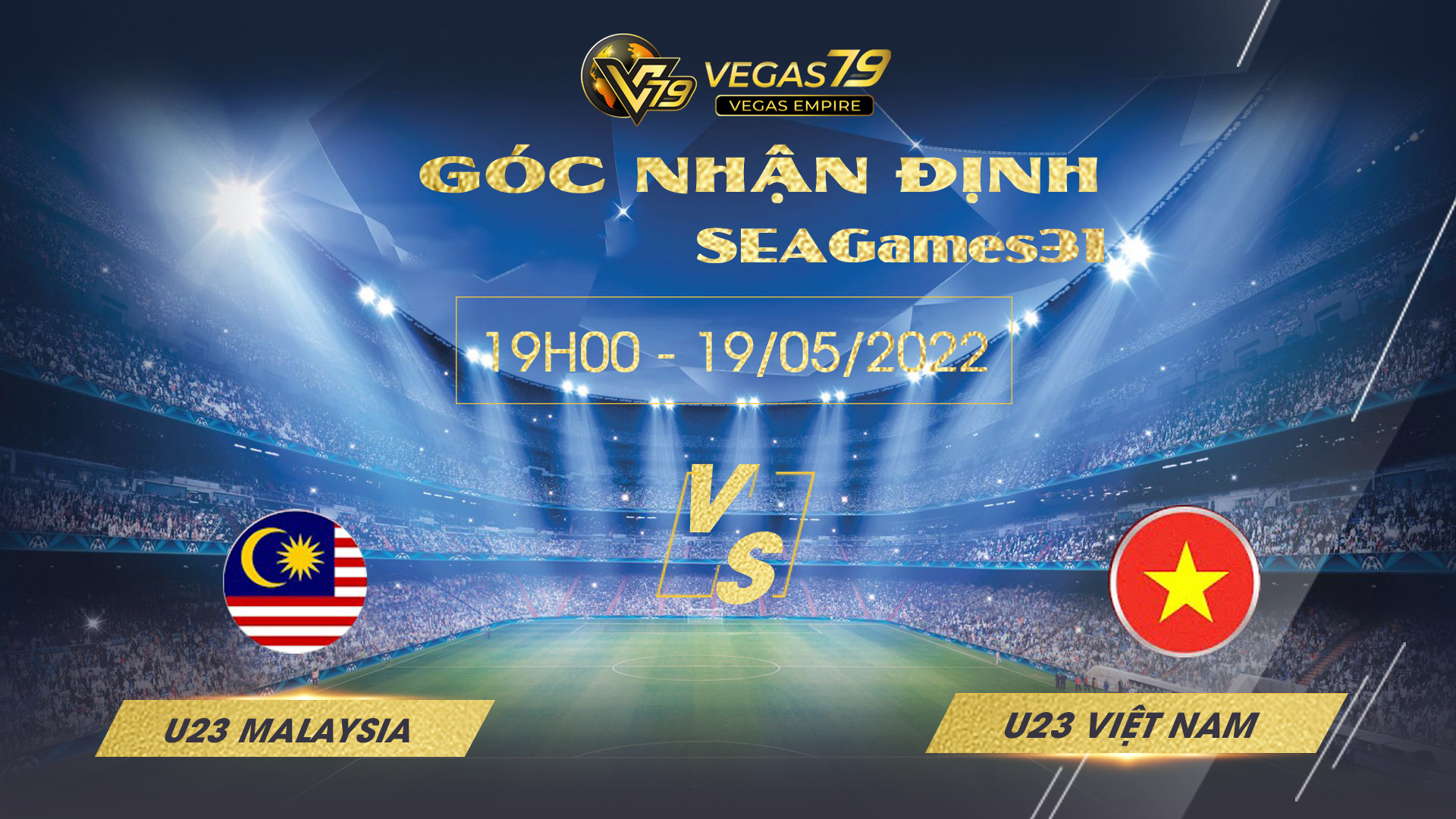 Soi kèo Sea Games 31 U23 Việt Nam vs U23 Malaysia